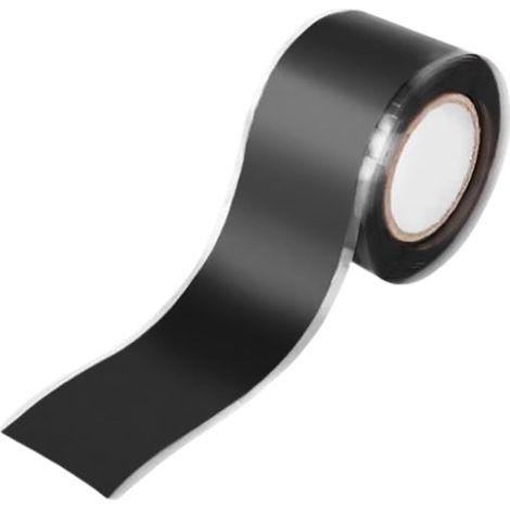 Ruban adhésif en silicone noir auto-adhésif pour la réparation de (1/5)