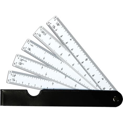 Ventilateur portable pour dessin technique d'architecte - Règle (1/5)