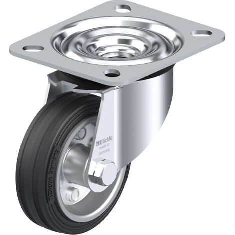 Blickle 280651 LE-VE 80R Lenkrolle Rad-Durchmesser: 80 mm Tragfähigkeit (max.): 50 kg 1 St.