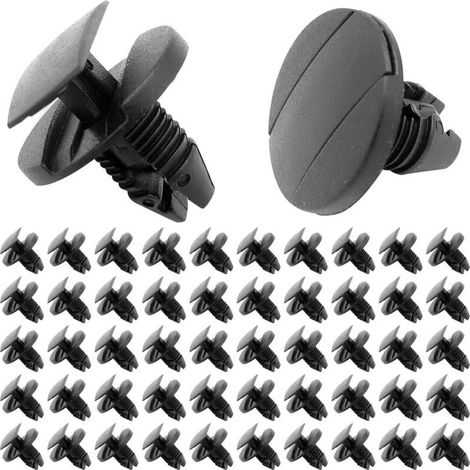50 Pcs Car Fixing Clips, 8565.53 1609267280, Clips for Peugeot, Body Clips, Plastic Car Rivet, Car Clip Compatible with Citroen Peugeot Jumpy Berlingo C3 C4 C5 C6 clio2 (1/5)