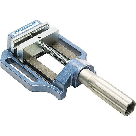 Morsa per trapano larghezza ganasce 80mm con bloccaggio a sgancio rapido larghezza 85mm PROMAT