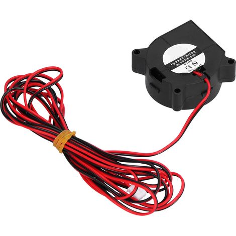 Ventilateur de refroidissement pour imprimante 3D Voron 2.4, mini soufflerie silencieuse portable avec câble, DC 24V, refroidisseur compact pour pièces détachées. (1/5)
