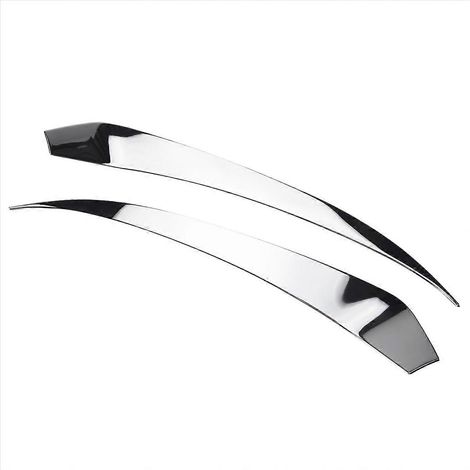 Phares avant Chrome ABS pour Honda Vezel 2021 2022 - Garniture de phare en chrome, kit de remplacement, accessoire extérieur (1/5)