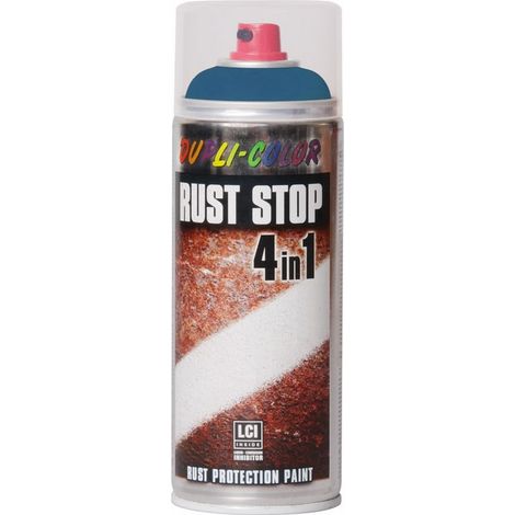 Vernis antirouille en aérosol acrylique 4 en 1 400 ml MAT RAL 5010 (1/5)