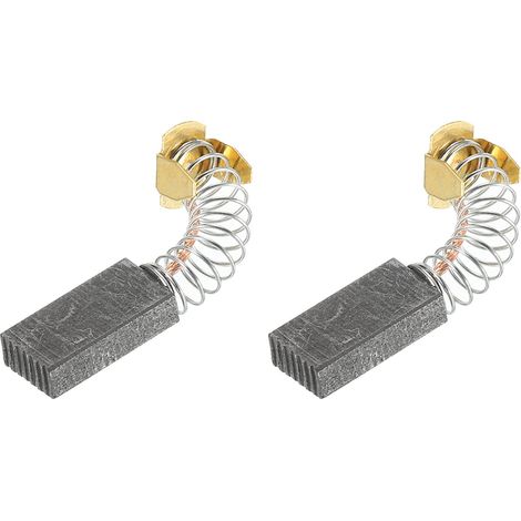 Carbone Brosses 20x10x5mm pour Électrique Moteurs Alimentation Outil Meuleuse Angulaire Table Scie Rechange Pièce Réparation, 2 Paquet (1/5)