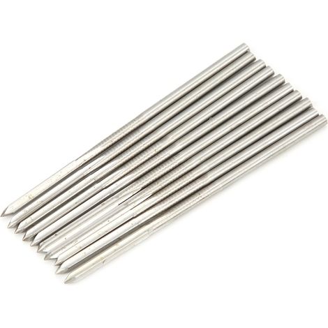 10 alésoirs HSS haute dureté pour machines, outil de coupe à queue cylindrique (1/5)