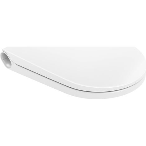 Asiento de inodoro LAUFEN Cleanet Riva, con tapa, con caída (1/3)