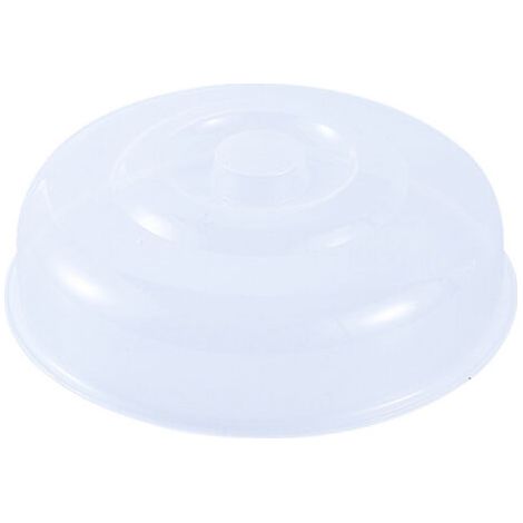 Couvercle rond pour micro-ondes, en plastique transparent de qualité alimentaire (1/5)