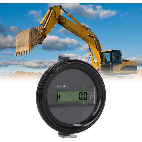 Elektronischer 12V-36V LCD-Timer mit Fernbedienung für Industriebagger, mit Digitalanzeige und Batterie, kompatibel mit KATO (1/5)