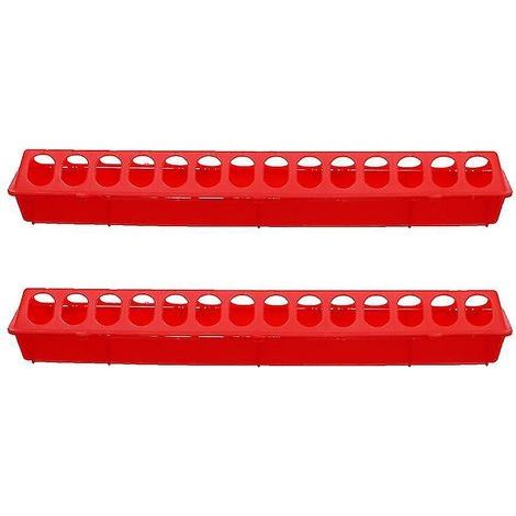 Lot de 2 mangeoires pour pigeons (1/3)