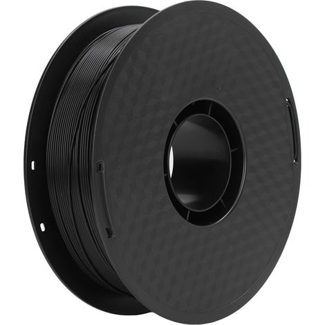 Filament PLA, 1,75 mm, plastique, matériau d'impression 3D, précision 0,03 mm, accessoires, noir (1/5)