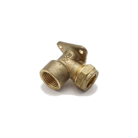 PrimaPlus Compression Brass Elbow 15mm x 1/2" (Pack of 10) (1/3)