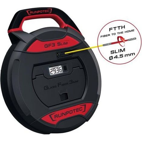 Runpotec GLASFASERSTAB F.ROHRDM 5-40MM (GF3 SLIM DM 3MM 20M)