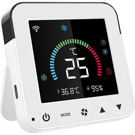Tuya Smart WiFi-Controller mit Infrarot-Temperatur-, Feuchtigkeits- und USB-Stromversorgung für Zuhause und Wohnzimmer