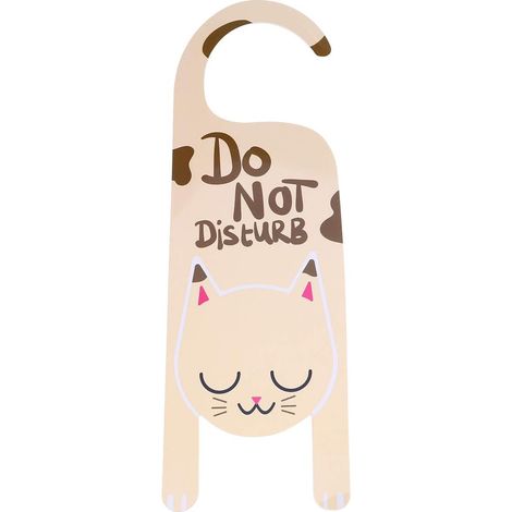 No Disturb Door Sign Hanging Door Sign for Hotel, Home, Bedroom (1/5)