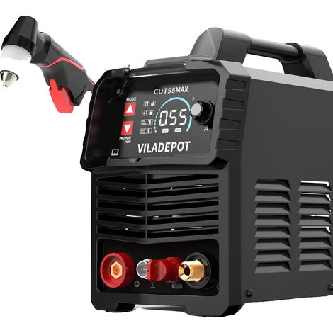 Cortadora de plasma, 220 V, 55 A, espesor de corte 15 mm, peso 8,8 kg, modos 2T/4T (1/5)
