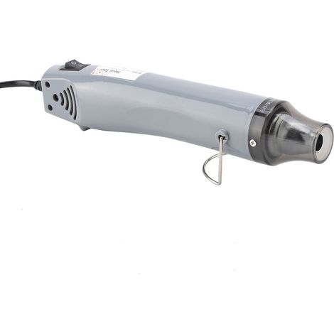 Pistolet à air chaud électrique 300 W pour gaufrage et chauffage multi-usages (Gris UE 220 V) (1/5)
