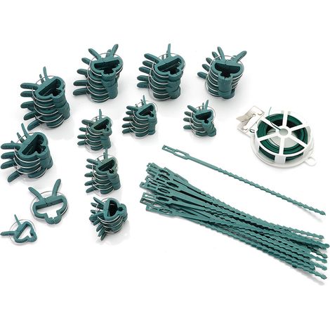 Attaches plante x 71 - clips, fil et liens réglables (1/5)