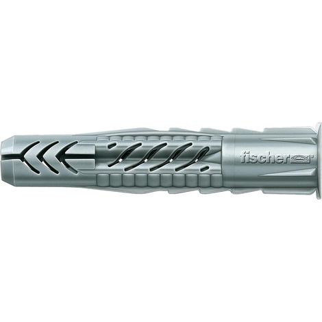 Cheville pour tous les matériaux de construction UX 8x50 avec collerette/boîte de 50 (1/5)