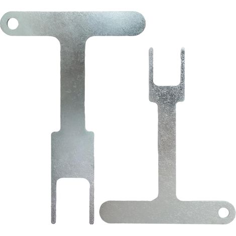 Outils de retrait de coussin anti-vibration AV pour Husqvarna 61 66 133 136 141 266 268 272xp 272s 272k pour tronçonneuse à chaîne filetée grossière (2 pcs) (1/5)