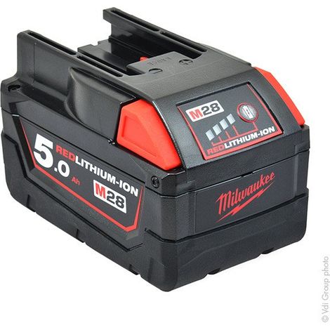 M28 MILWAUKEE batteria al litio - ION 28V 5Ah