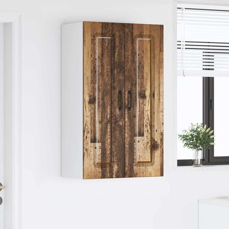 vidaXL Panneau de lave-vaisselle Kalmar Bois ancien 60 x 31 x 100 cm (1/5)