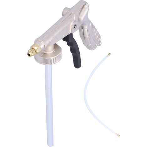 Pistolet de pulvérisation en alliage d'aluminium G1/4 filetage mâle aérographe pour peinture décoration intérieure (1/5)