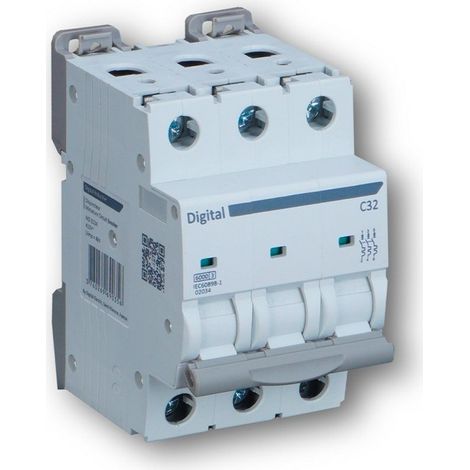 Disjoncteur 3x50A C10 kA - Digital electric 02154