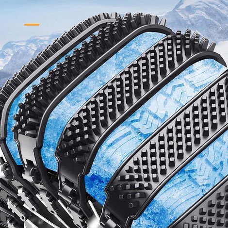 Chaine A Neige - Pour Pneus 145 À 295 Mm - Compatible Voitures Berlines Suv Et Véhicules Tout Terrain - Usage Hivernal Sur Neige Et Glace - Par 1 (1/5)
