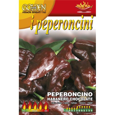 SEMI PEPERONCINO HABANERO CHOCOLATE FRANCHI SEMENTI