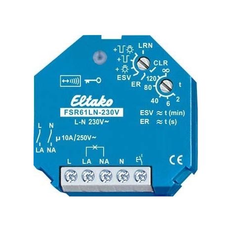 Eltako Modelo de actuador inalámbrico 230 V 2000 W