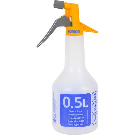 Hozelock Spraymist Standard Handheld Spray Bottle – 0.5 Liters with 2-Year Warranty
