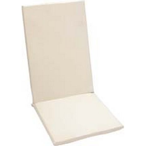 1PZ CUSCINO IMBOTTITO CON SCHIENALE ALTO - cm.42x45x68h. spessore cm.4