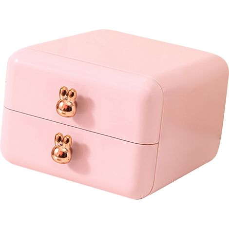 Aufbewahrungsbox für Schmuck, Haaraccessoires und Kleinigkeiten, ideal für Schlafzimmer, Studentenwohnheim oder Büro (1/5)