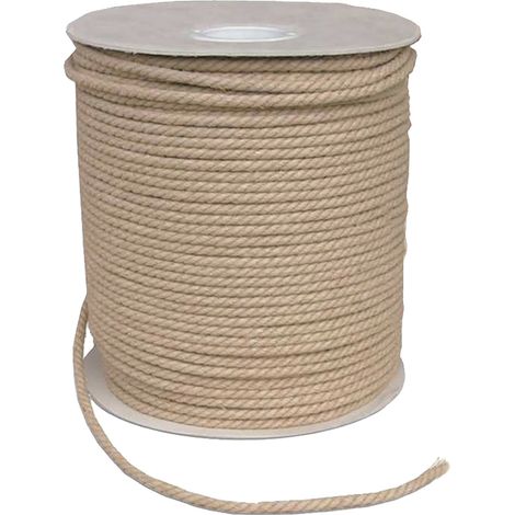 24KG CORDA IN JUTA NATURALE ø mm 14  - 150 mt circa