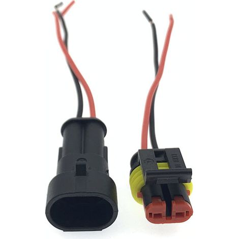 Connecteur étanche mâle/femelle pour automobile DJ7051-1.5-11/211.5, 2/3/4/5/6 fils – Connecteur enfichable étanche à 2 fils