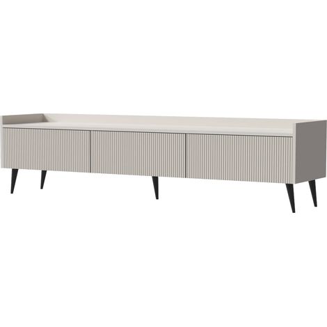 AX LIVING Lowboard TV Acaddo – 180 cm Breite, Modern in Kaschmir