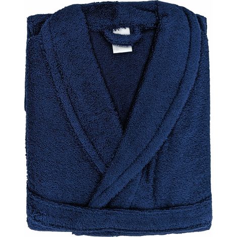 Peignoir de bain ALPHA col châle XL