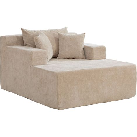GagaCanapé-lit extensible Teddy gris 90, 180x190 cm (1/5)