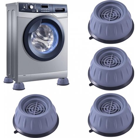 Pied Anti Vibration Machine a Laver Amortisseurs lave lingePied LaverTampons À Laver，8544cm 4 pièces 4.4cm (1/5)