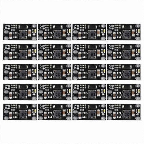 Lot de 20 mini convertisseurs DC-DC élévateurs de tension 3,7 V à 12 V pour modules de batterie au lithium (1/5)