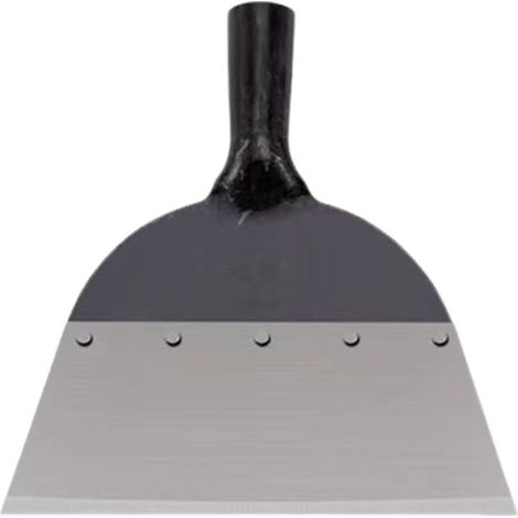 Pelle de nettoyage de jardin en acier polyvalente, pelle plate, largeur de la tête de pelle 21,5 cm (1/5)