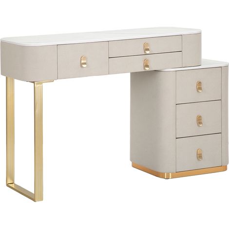 Tocador de dormitorio con 6 cajones Vanity (1/5)