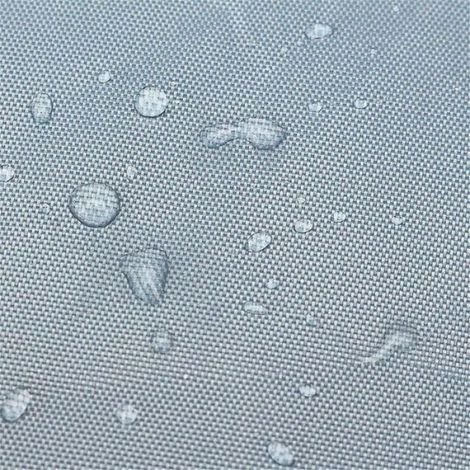 Auvent DeTerrasse, De Terrasse De Rangement Housse Auvent, Protection La Neige Anti-poussiere en Imperméable(3m,Silver) (1/5)