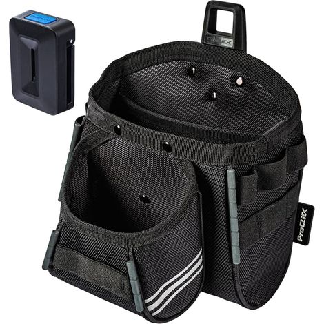 ProClick Werkzeugtasche Tool Pouch L36 BSS Schwarz / anthrazitgrau + Holder (1/5)
