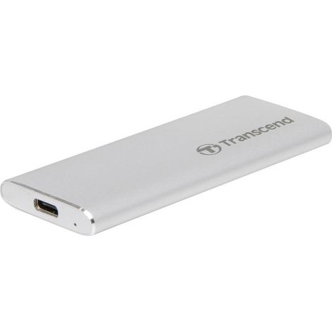Transcend ESD240C 240 GB Disque dur externe SSD USB-C® argent TS240GESD240C (1/4)