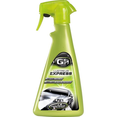 Lustreur express sans eau – Nettoyage et lustrage rapide – Technologie Titanium – Pour carrosserie automobile – 500ml – Gs27