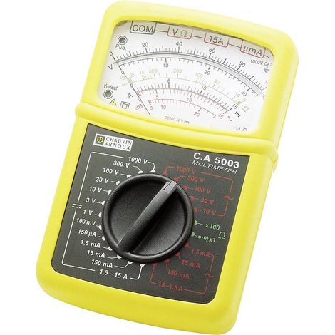 Multimètre Ca 5003 Chauvin Arnoux Portable, 1000V c.a. 15A c.a. ( Prix pour 1 ) (1/2)