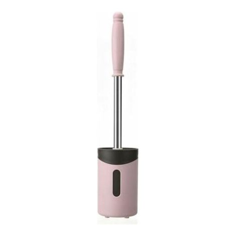 Brosse de Toilette Brosse WC en Silicone Antibactérienne balayette WC Ensemble Brosse de Toilettes à Manche Long (1/3)