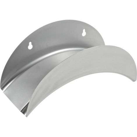Metal wall-mounted hose bracket